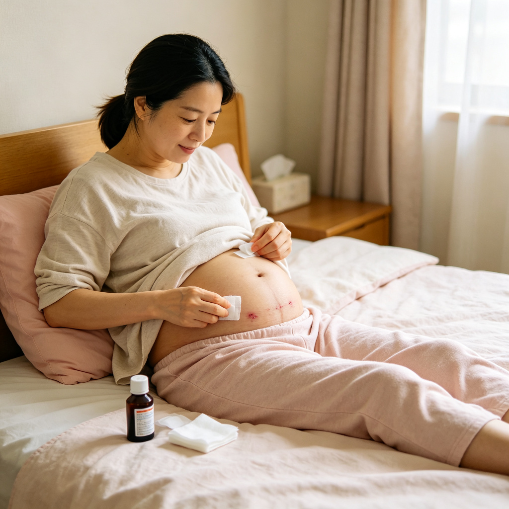 剖腹产伤口日常护理注意事项