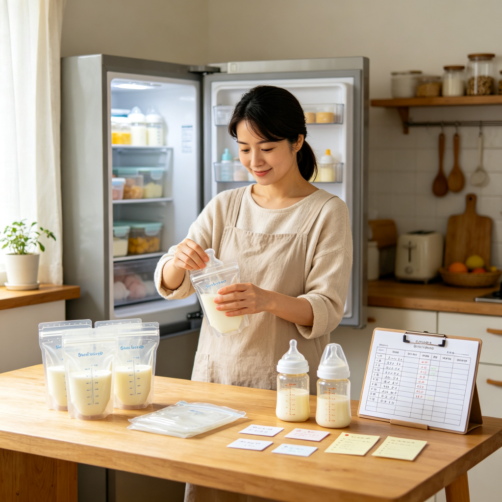 母乳冷藏冷冻存放时长