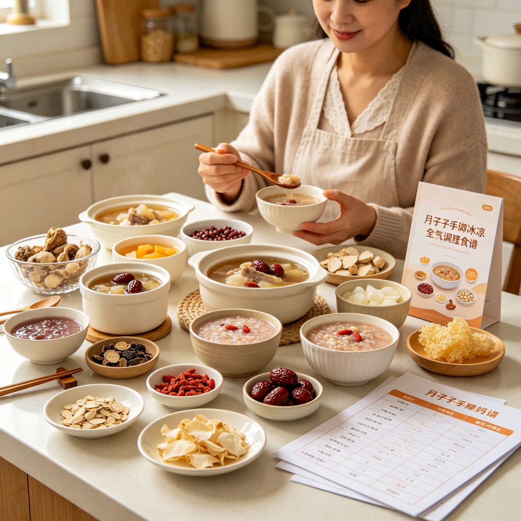 月子里手脚冰凉气血调理食谱
