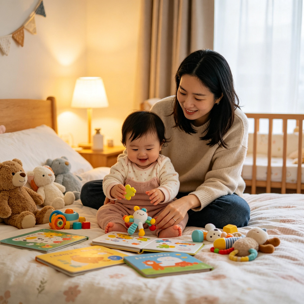 幼儿睡前适合的亲子互动游戏