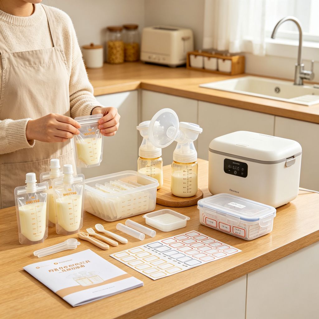 母乳储存分装工具怎么选