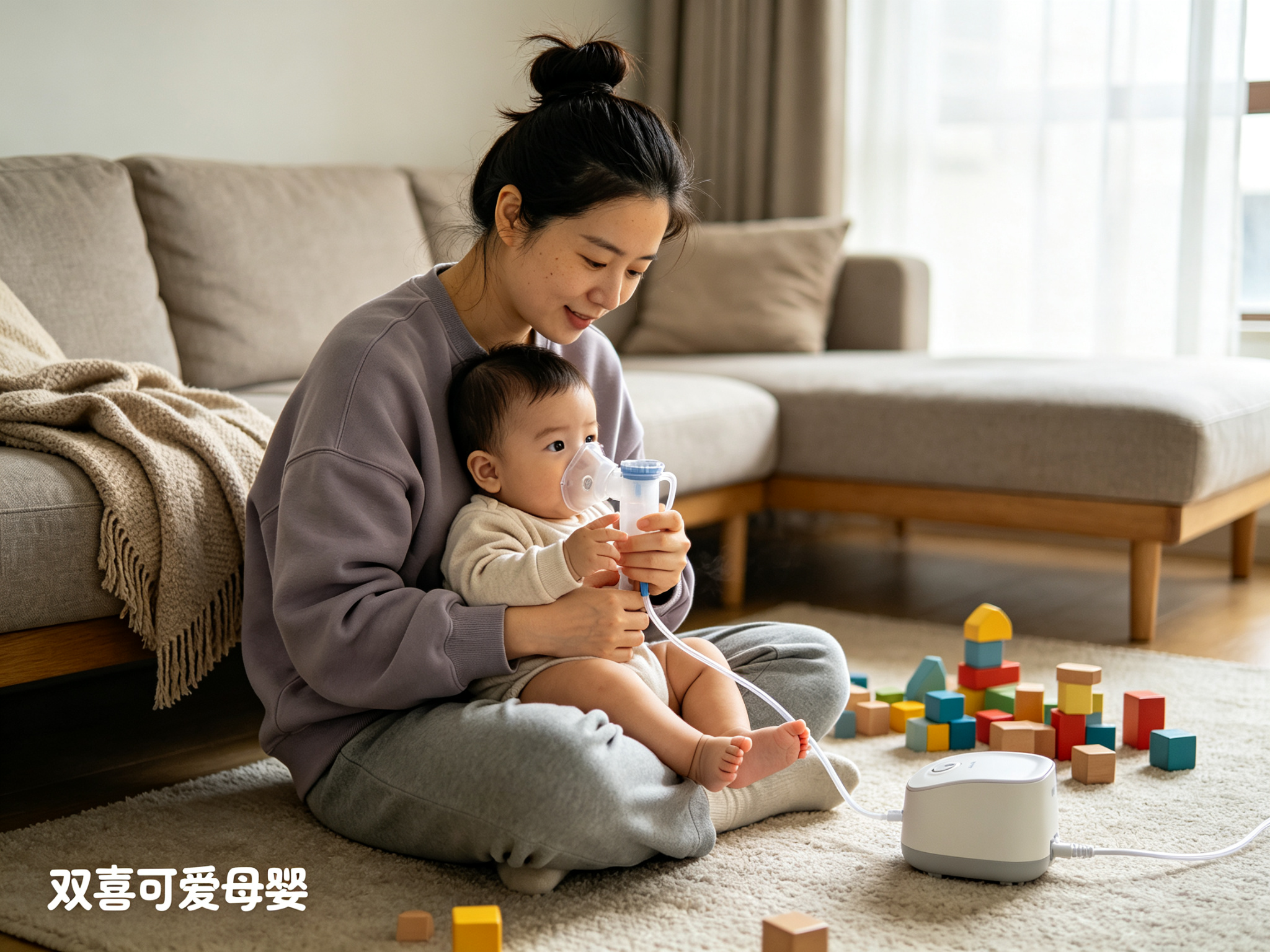 宝宝咳嗽用药与雾化