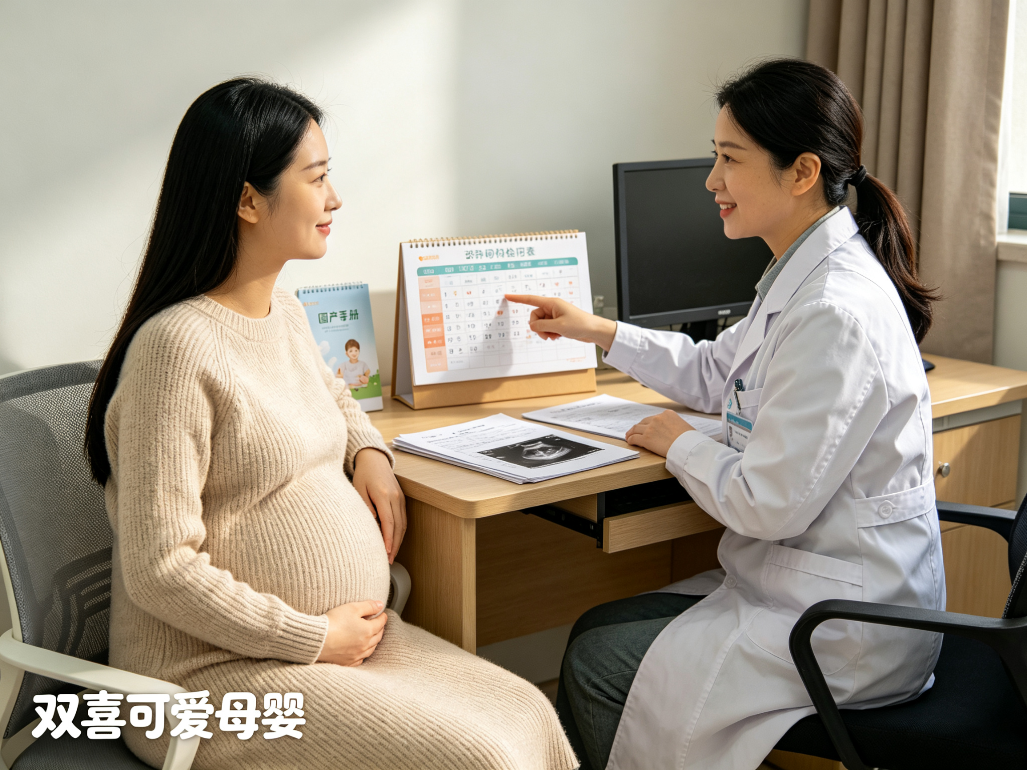 孕期产检完整时间表和项目