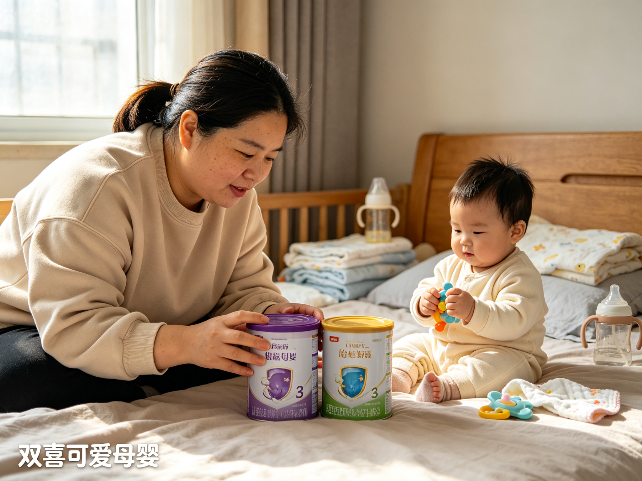 不同品牌奶粉可以混着喝吗